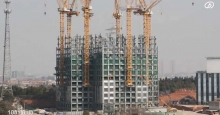 Tecnologia chinesa: 57 andares em 19 dias de construção.